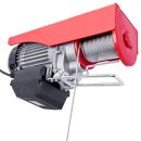 Elektrische Seilwinde Hebezug Seilzug mit Funkfernbedienung 230V 100/200kg